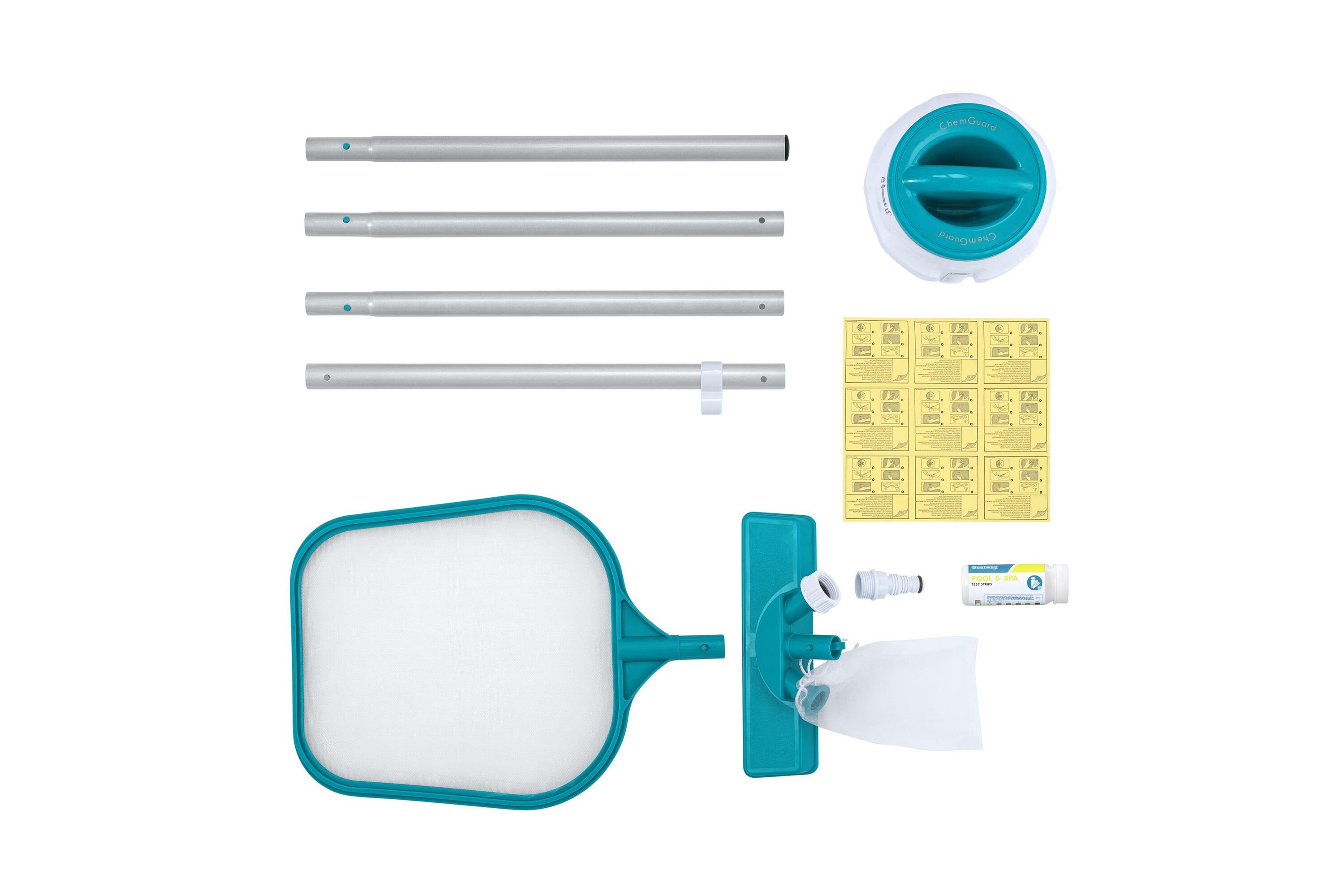 Kit di accessori per la pulizia della piscina AquaClear