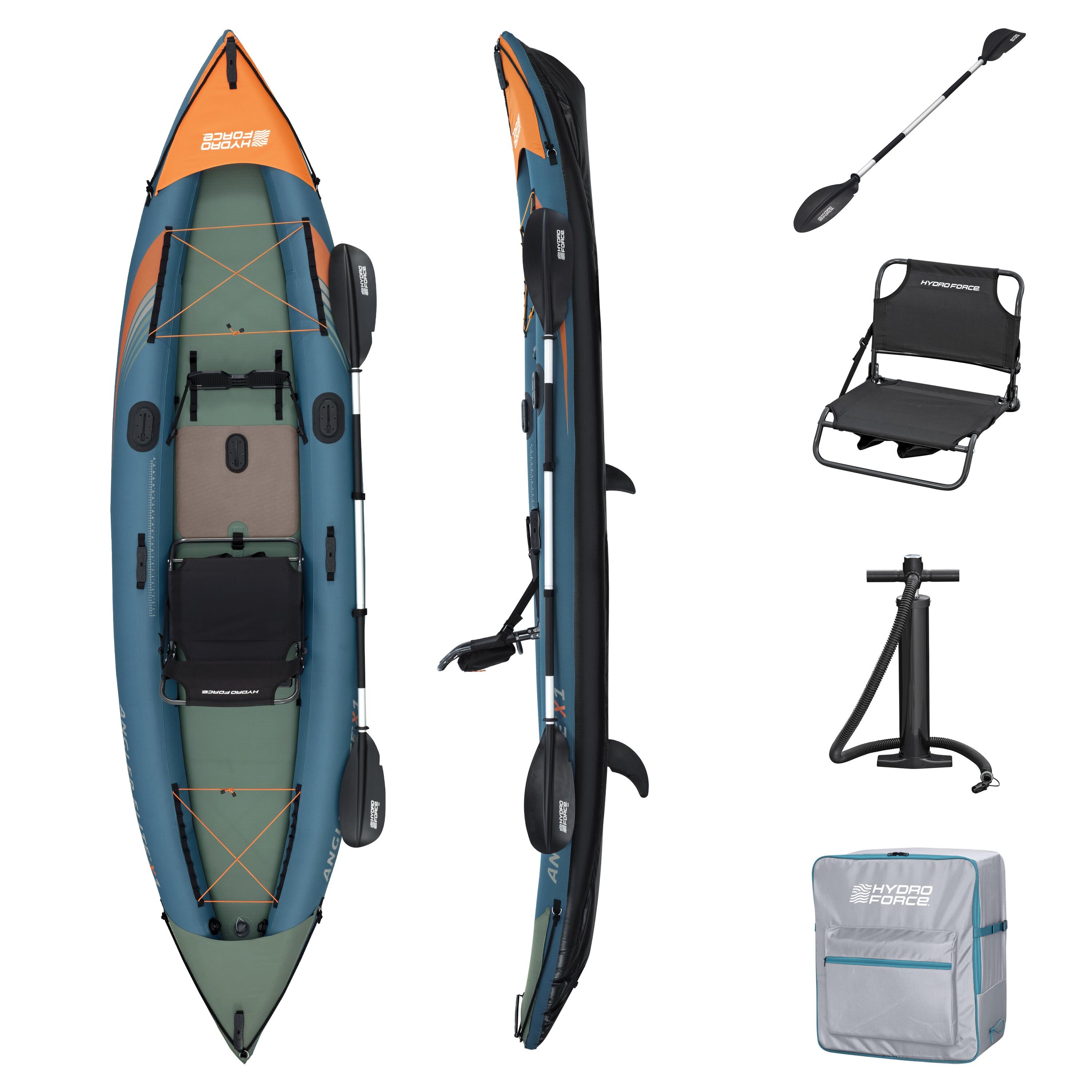 Kayak gonfiabile da pesca Angler Elite da 380x99 cm