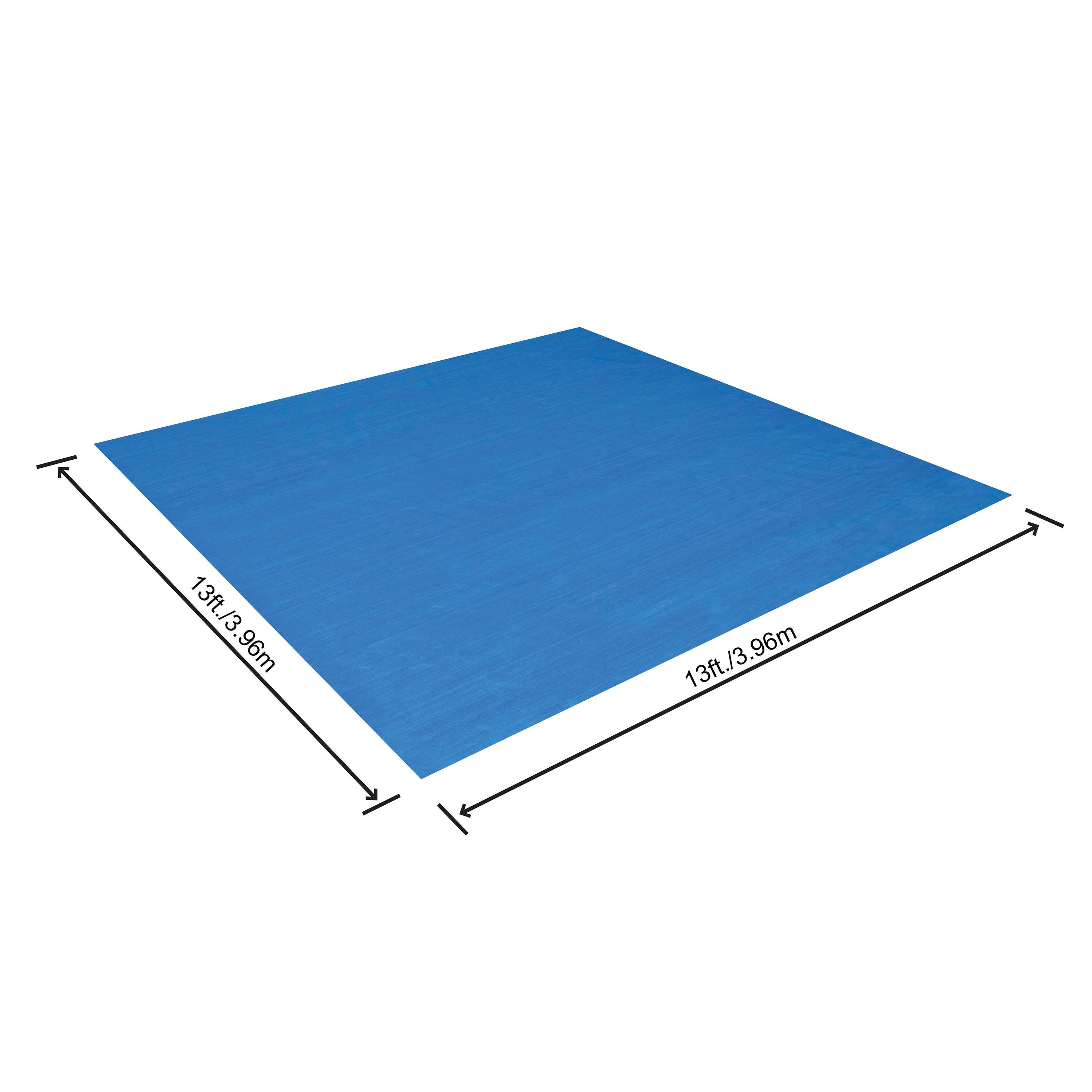 Tappeto per sotto piscina da 396x396 cm