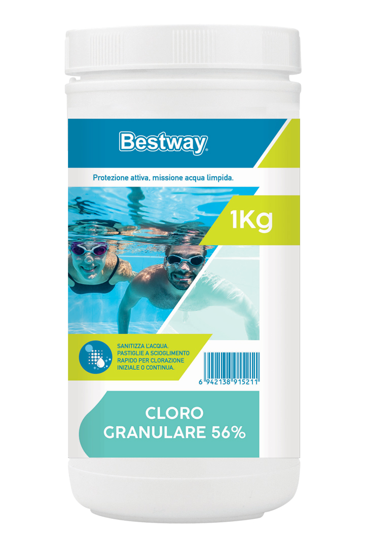 Cloro granulare 56% -1 Kg