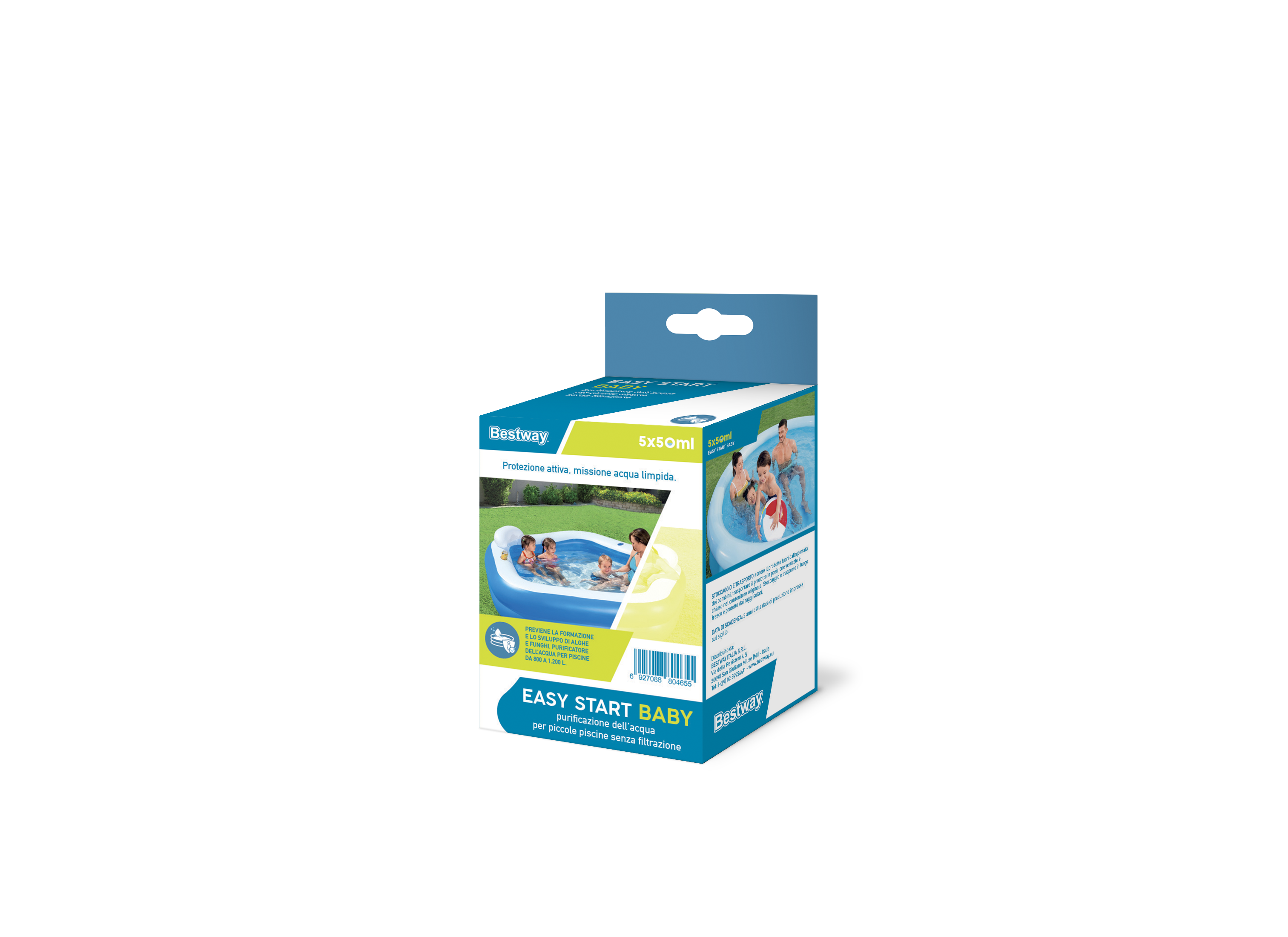 Antialghe Easy Starter Baby per piscine senza filtrazione
