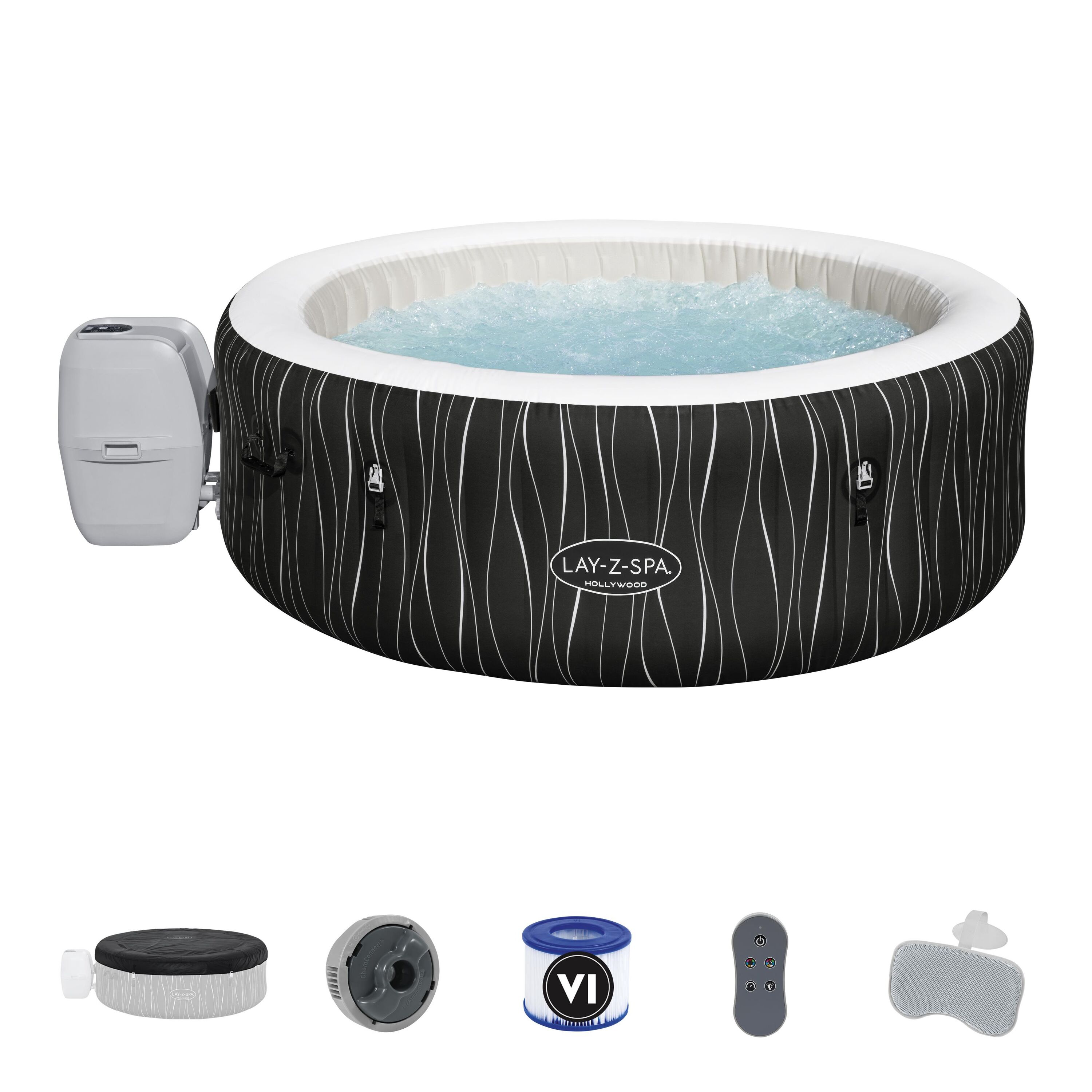 Idromassaggio gonfiabile Lay-Z-Spa Hollywood AirJet 4-6 persone