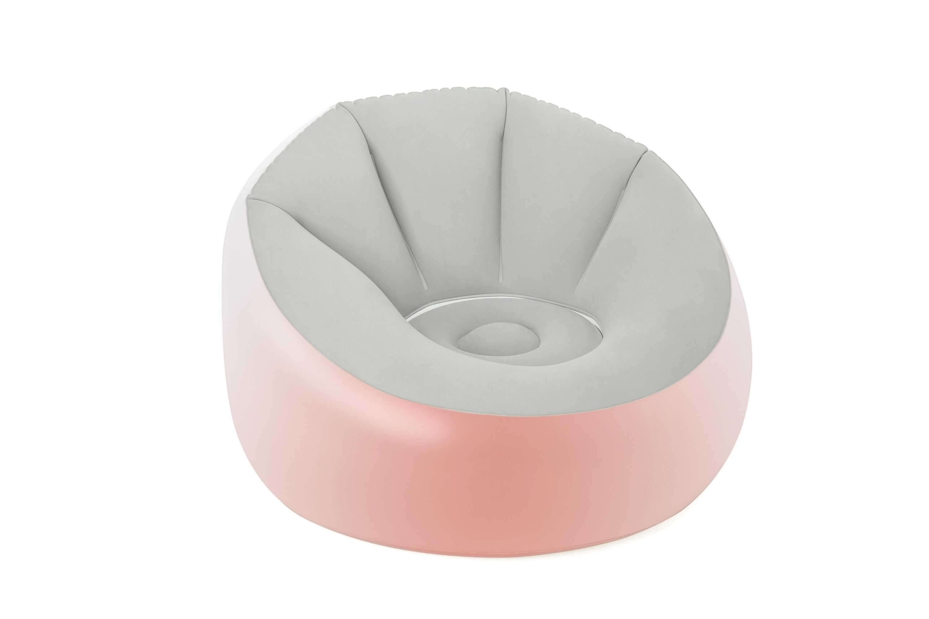 Pouf gonfiabile grande con luce LED integrata