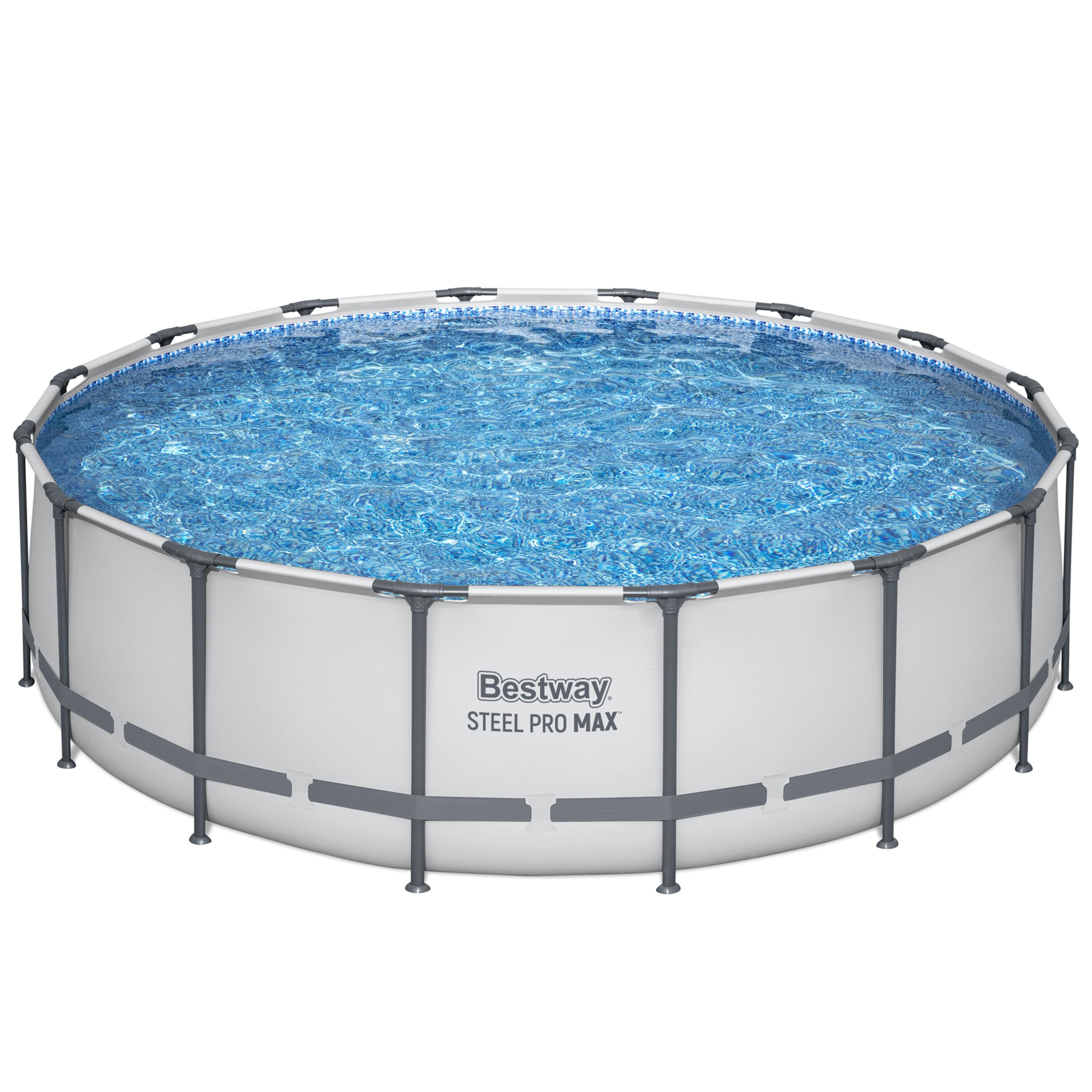 Piscina solo struttura grigio chiaro - 488x122 cm
